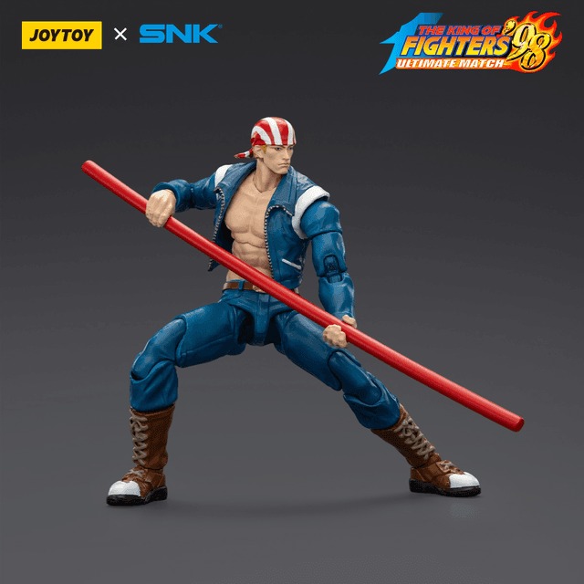 [Pre-Order] King of Fighters' 98UM - 97 Special Team Billy Kane 1/18 Action Figure